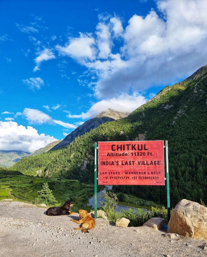 LAP Stays - Wanderer's Nest Chitkul Exterior foto